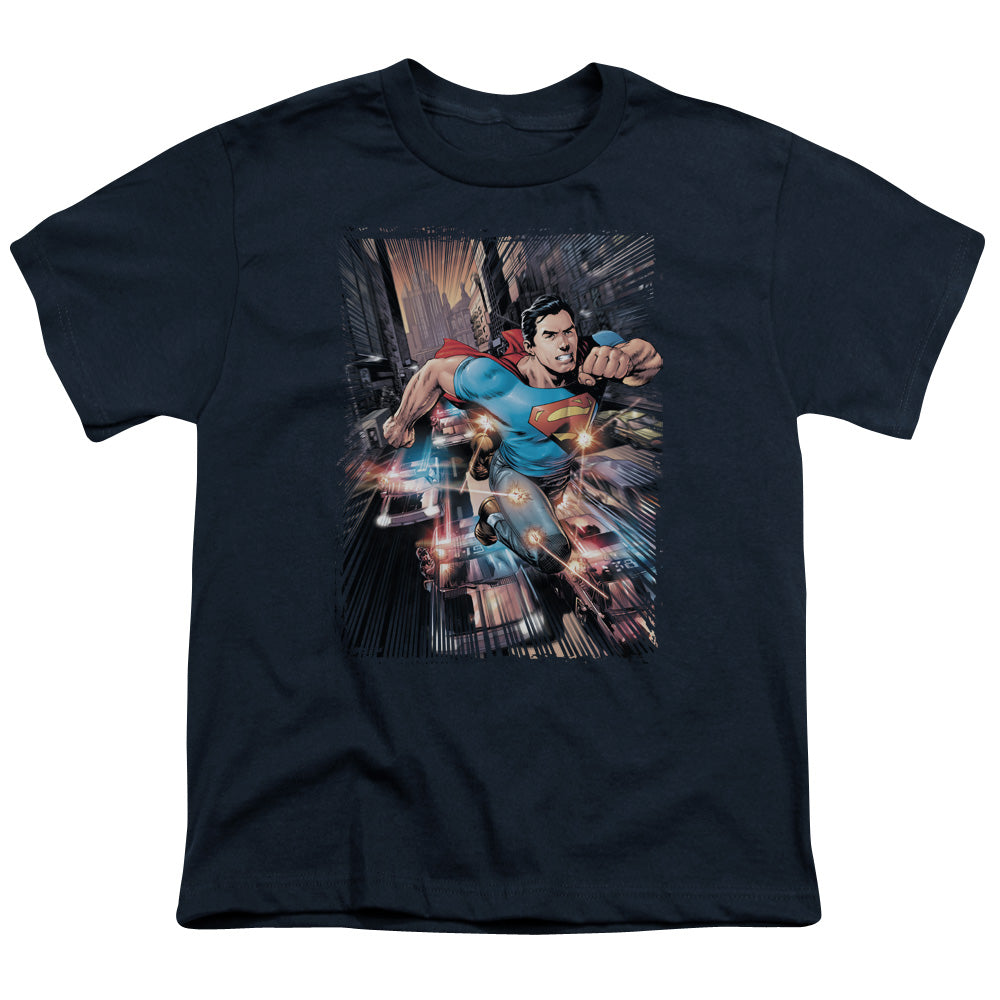 Superman Action Comics #1 Licensed Kid's T-Shirt (Ages 4-7) SM