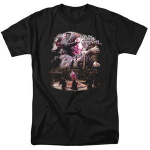 AN OFFCIALLY LICENSED DARK CRYSTAL POWER MAD MEN'S REGULAR FIT T-SHIRT BLACK