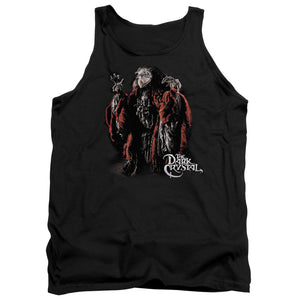 AN OFFCIALLY LICENSED DARK CRYSTAL SKEKSIS ADULT UNISEX TANK TOP BLACK
