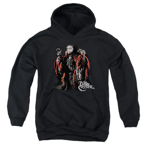 AN OFFCIALLY LICENSED DARK CRYSTAL SKEKSIS YOUTH HOODIE BLACK
