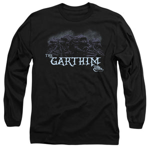 AN OFFCIALLY LICENSED DARK CRYSTAL THE GARTHIM MEN'S LONG SLEEVE T-SHIRT BLACK