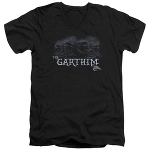 AN OFFCIALLY LICENSED DARK CRYSTAL THE GARTHIM MEN'S V-NECK T-SHIRT BLACK