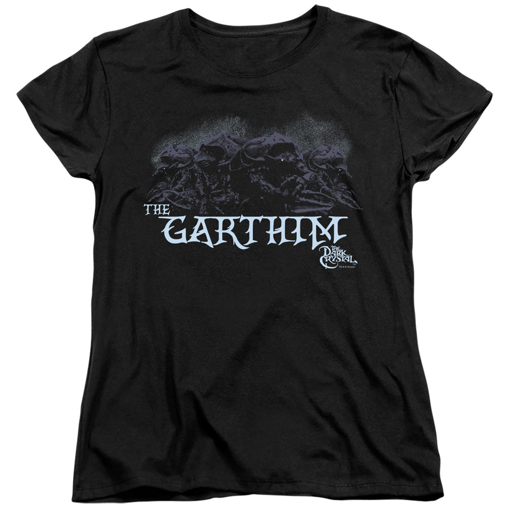 AN OFFCIALLY LICENSED DARK CRYSTAL THE GARTHIM WOMEN'S REGULAR FIT T-SHIRT BLACK