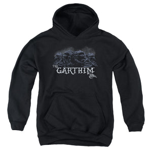 AN OFFCIALLY LICENSED DARK CRYSTAL THE GARTHIM YOUTH HOODIE BLACK