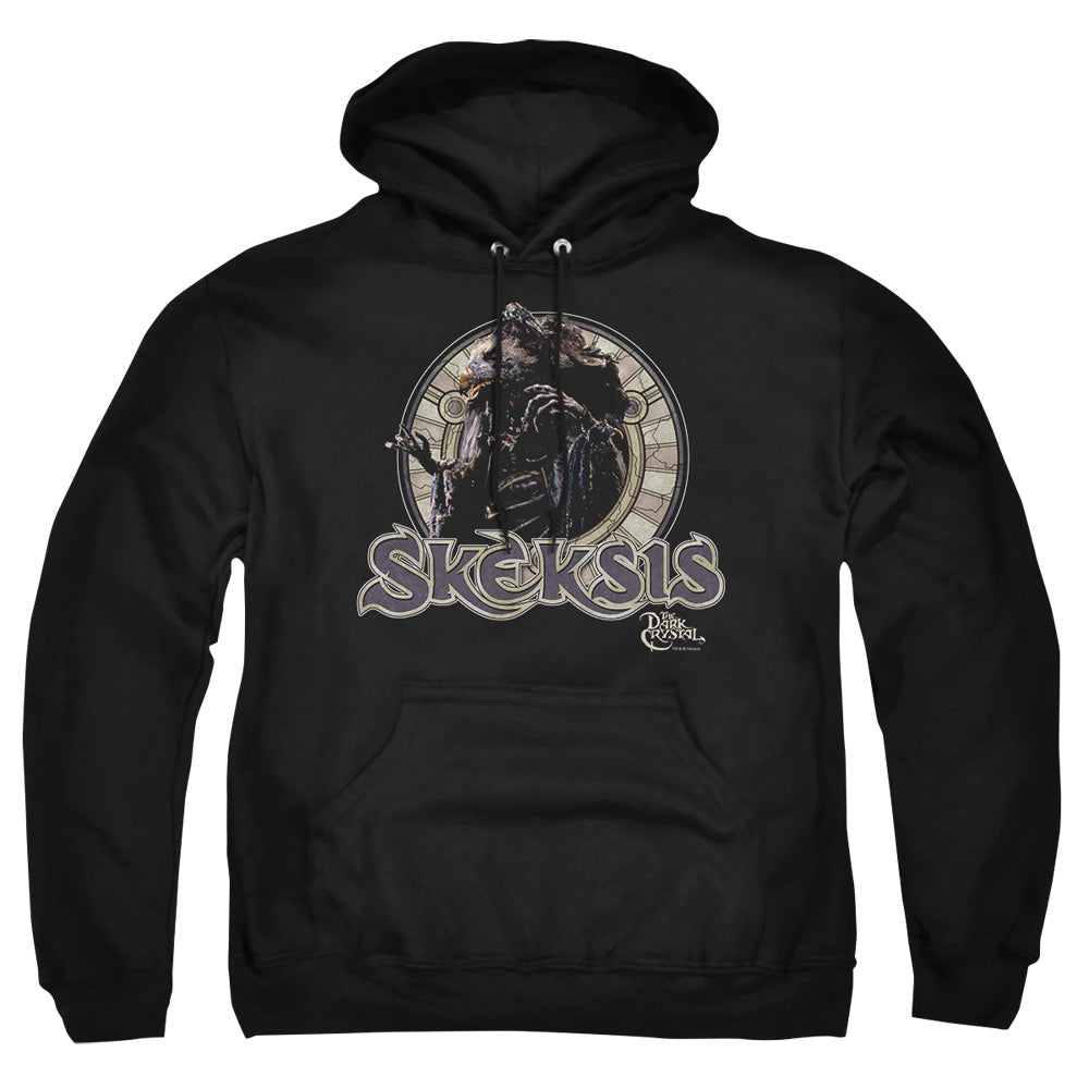AN OFFCIALLY LICENSED DARK CRYSTAL SKEKSIS ADULT UNISEX PULLOVER HOODIE BLACK