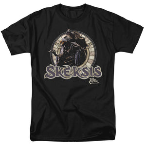 AN OFFCIALLY LICENSED DARK CRYSTAL SKEKSIS MEN'S REGULAR FIT T-SHIRT BLACK
