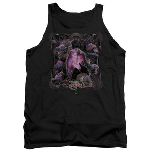 AN OFFCIALLY LICENSED DARK CRYSTAL LUST FOR POWER ADULT UNISEX TANK TOP BLACK