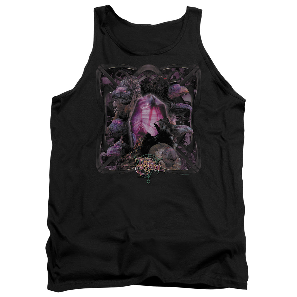 AN OFFCIALLY LICENSED DARK CRYSTAL LUST FOR POWER ADULT UNISEX TANK TOP BLACK