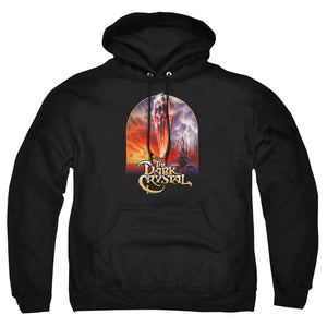 AN OFFCIALLY LICENSED DARK CRYSTAL CRYSTAL POSTER ADULT UNISEX PULLOVER HOODIE BLACK