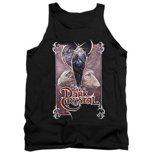 AN OFFCIALLY LICENSED DARK CRYSTAL WICKED POSTER ADULT UNISEX TANK TOP BLACK