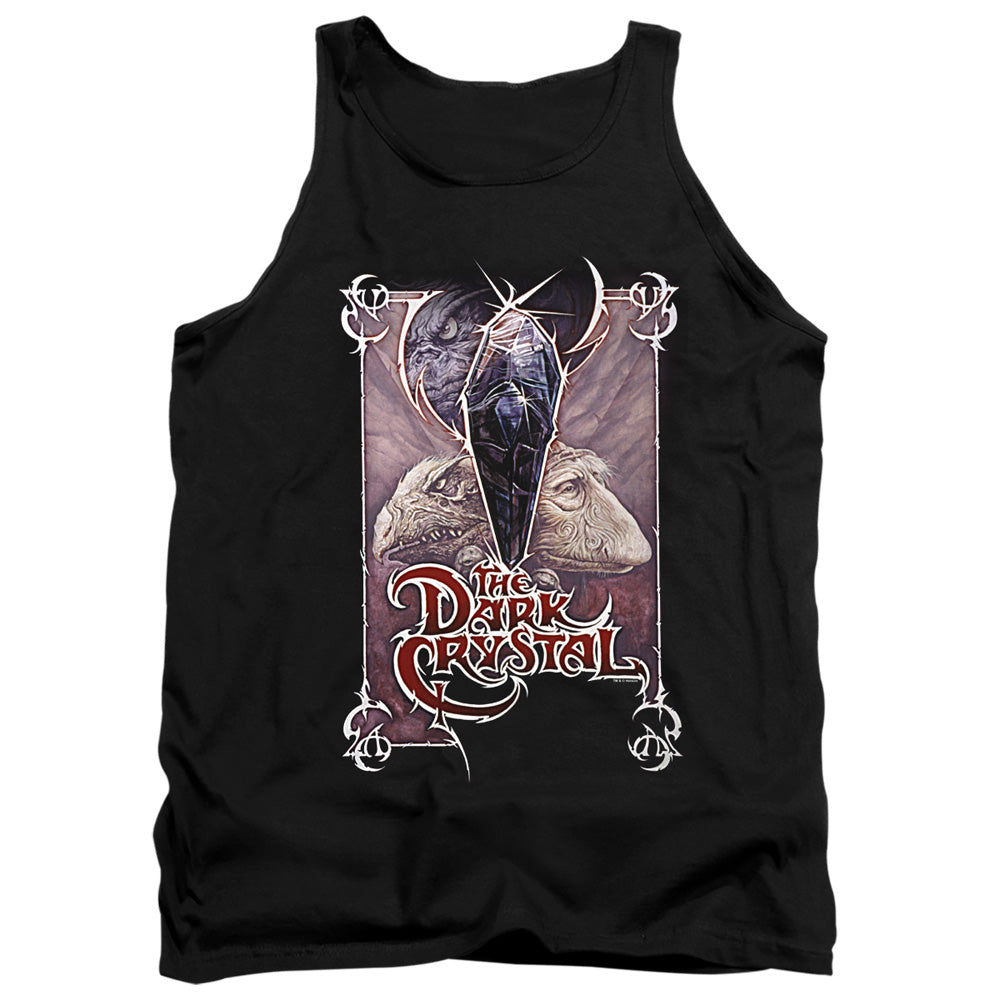 AN OFFCIALLY LICENSED DARK CRYSTAL WICKED POSTER ADULT UNISEX TANK TOP BLACK
