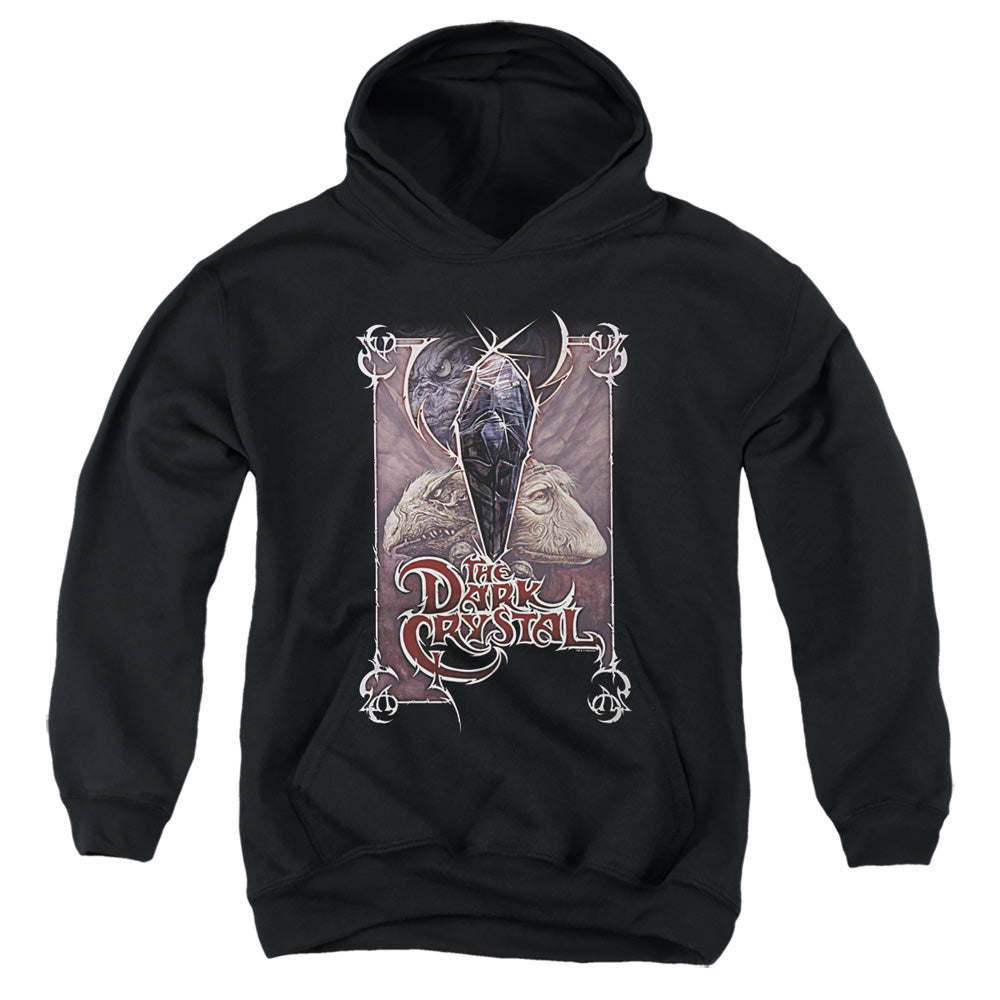 AN OFFCIALLY LICENSED DARK CRYSTAL WICKED POSTER YOUTH HOODIE BLACK