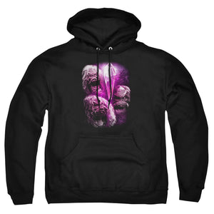 AN OFFCIALLY LICENSED DARK CRYSTAL HOWLING ADULT UNISEX PULLOVER HOODIE BLACK