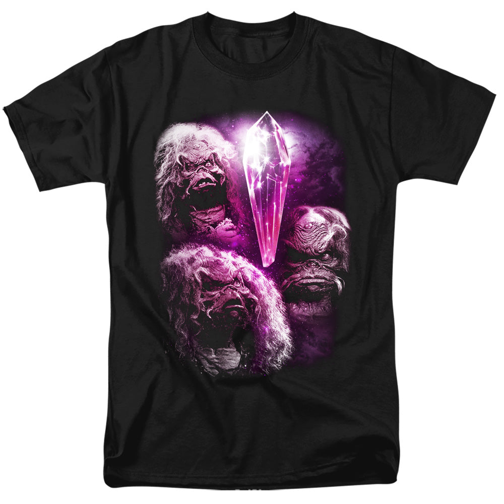AN OFFCIALLY LICENSED DARK CRYSTAL HOWLING MEN'S REGULAR FIT T-SHIRT BLACK