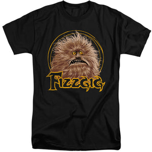 AN OFFCIALLY LICENSED DARK CRYSTAL FIZZGIG MEN'S TALL FIT T-SHIRT BLACK