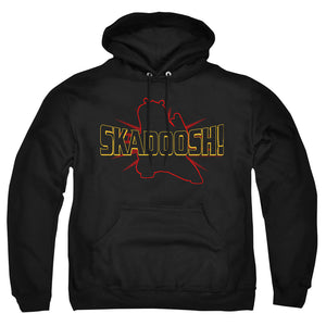 AN OFFCIALLY LICENSED KUNG FU PANDA SKADOOSH ADULT UNISEX PULLOVER HOODIE BLACK