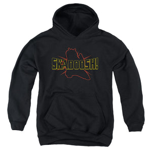 AN OFFCIALLY LICENSED KUNG FU PANDA SKADOOSH YOUTH HOODIE BLACK