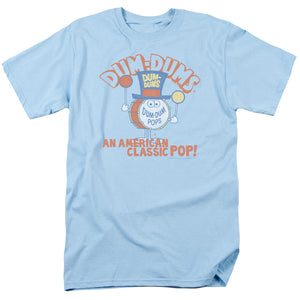 AN OFFCIALLY LICENSED DUM DUMS CLASSIC POP MEN'S REGULAR FIT T-SHIRT LIGHT BLUE