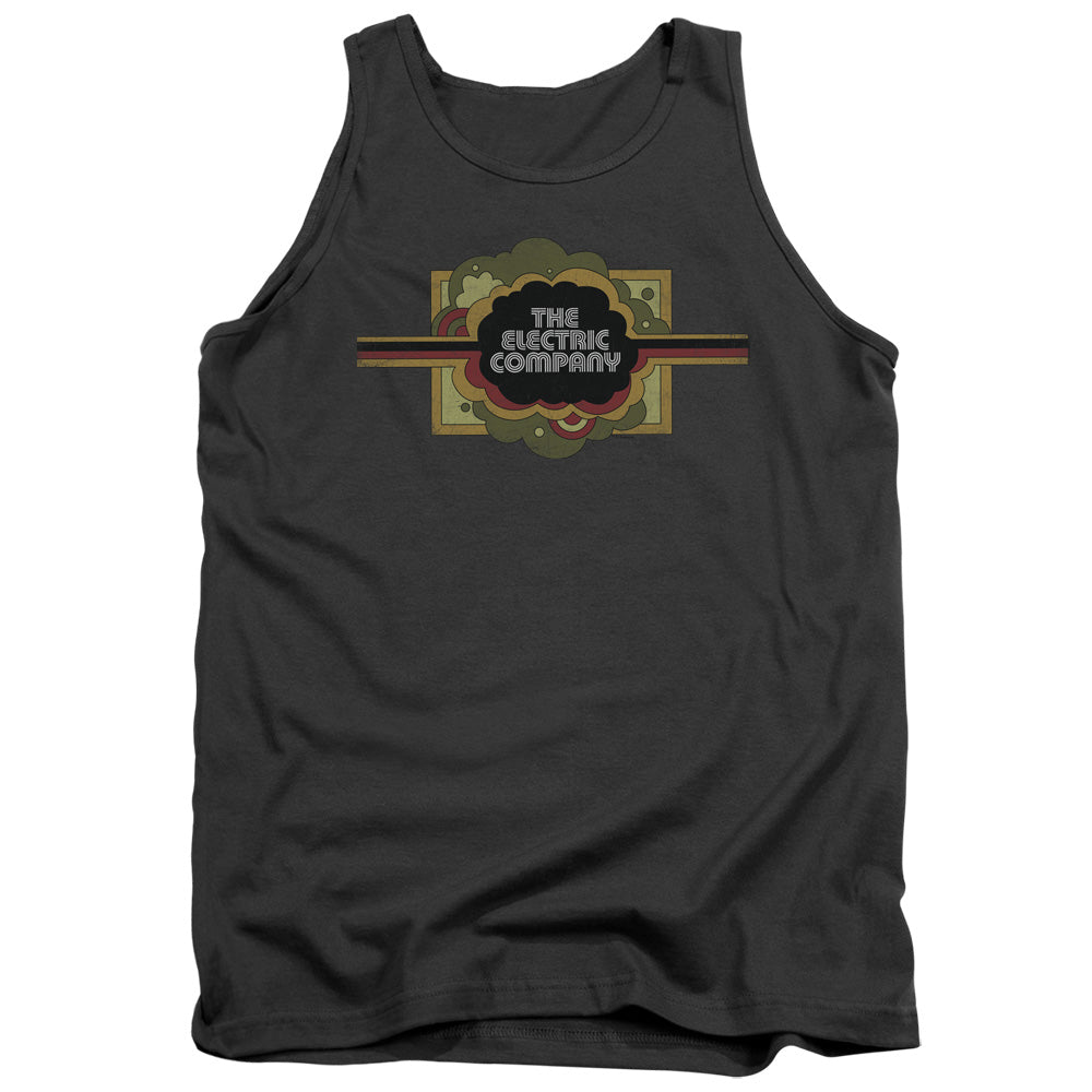 AN OFFCIALLY LICENSED ELECTRIC COMPANY LOGO ADULT UNISEX TANK TOP CHARCOAL