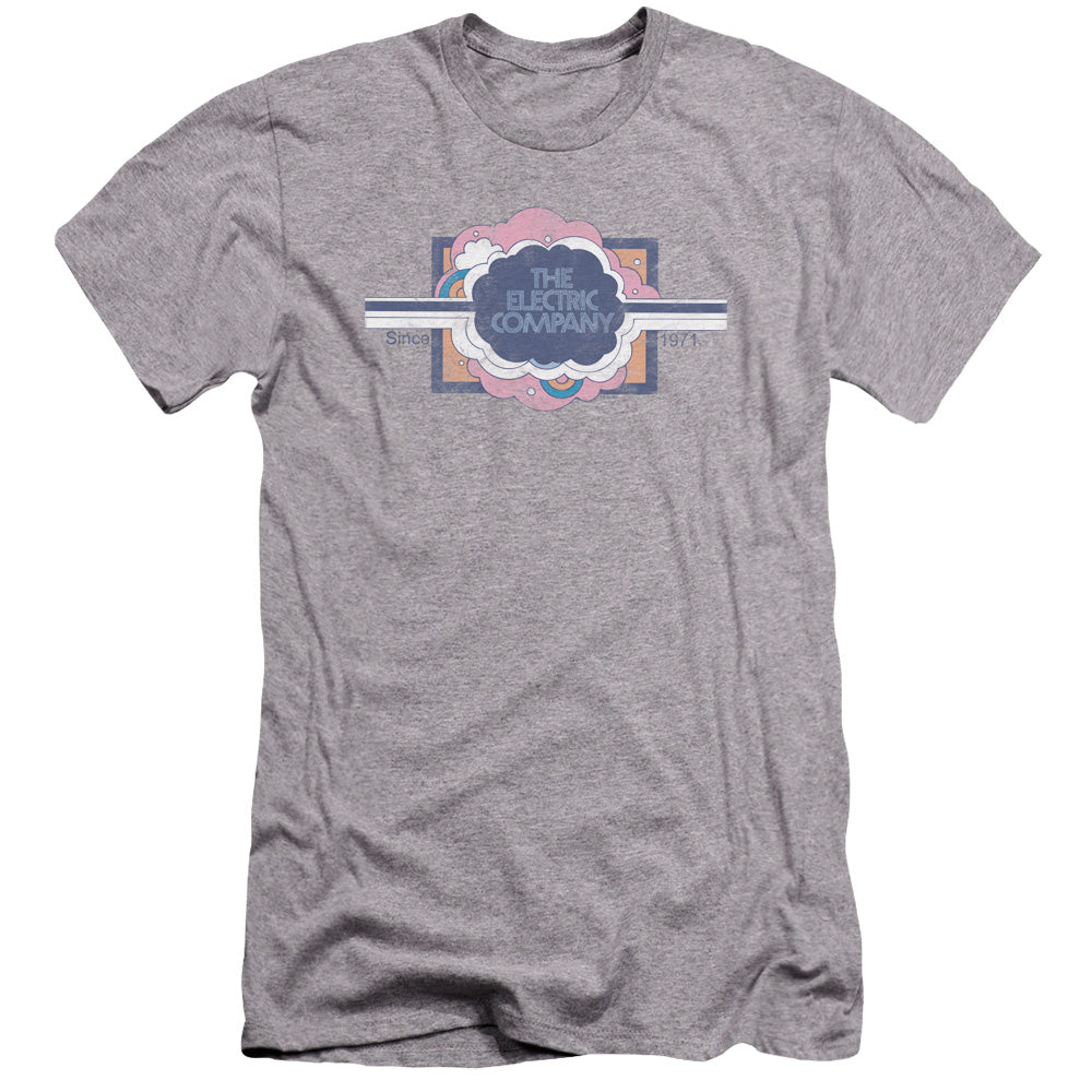 AN OFFCIALLY LICENSED ELECTRIC COMPANY SINCE 1971 MEN'S PREMIUM SLIM FIT T-SHIRT ATHLETIC HEATHER