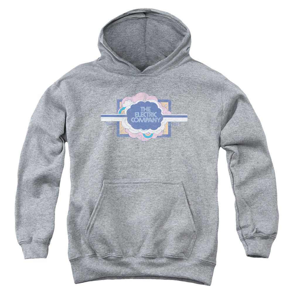 AN OFFCIALLY LICENSED ELECTRIC COMPANY SINCE 1971 YOUTH HOODIE ATHLETIC HEATHER