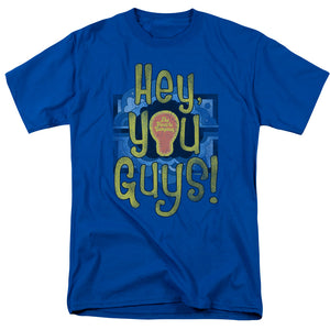 AN OFFCIALLY LICENSED ELECTRIC COMPANY HEY YOU GUYS MEN'S REGULAR FIT T-SHIRT ROYAL