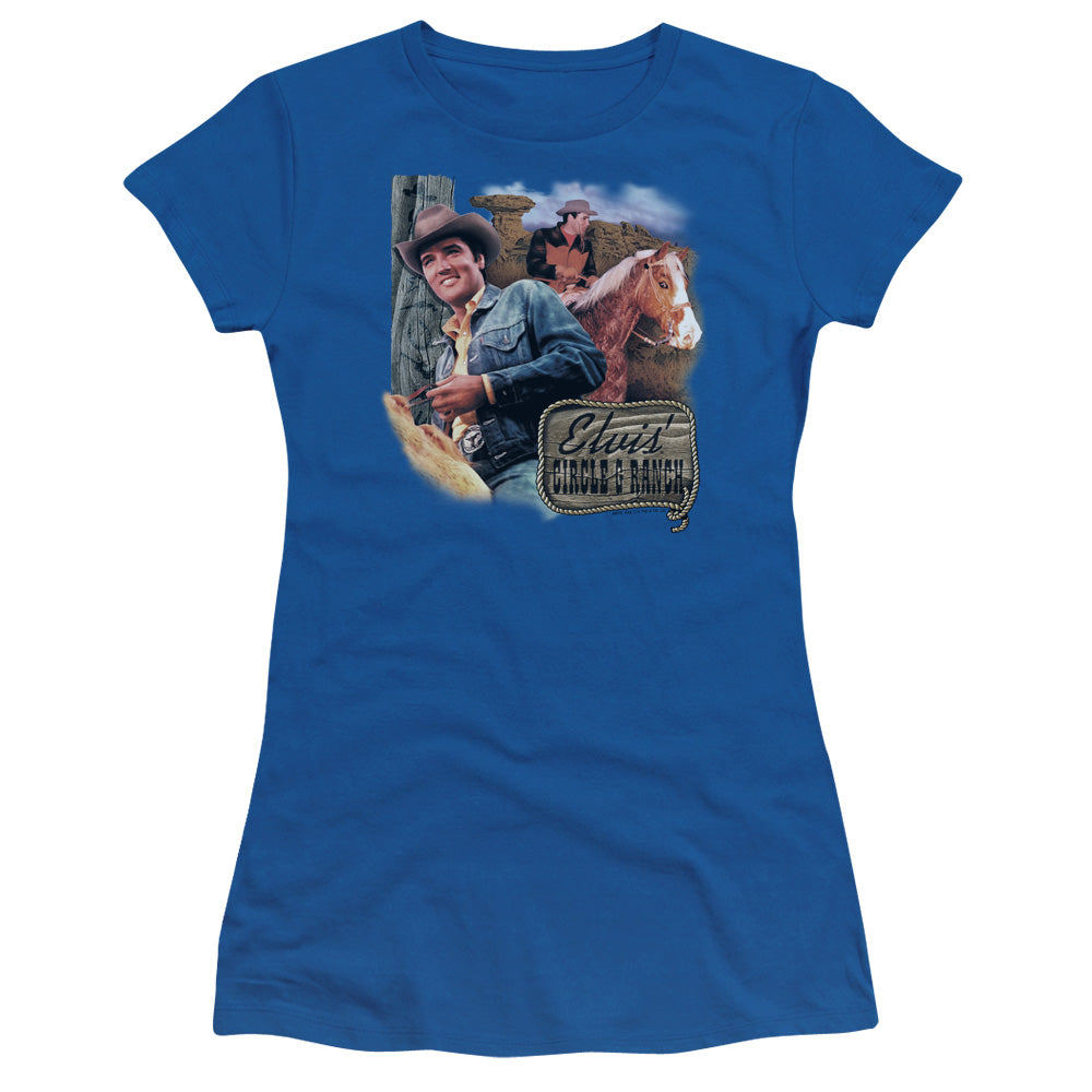Elvis Presley Ranch Licensed Women's T-Shirt Juniors MD-XL