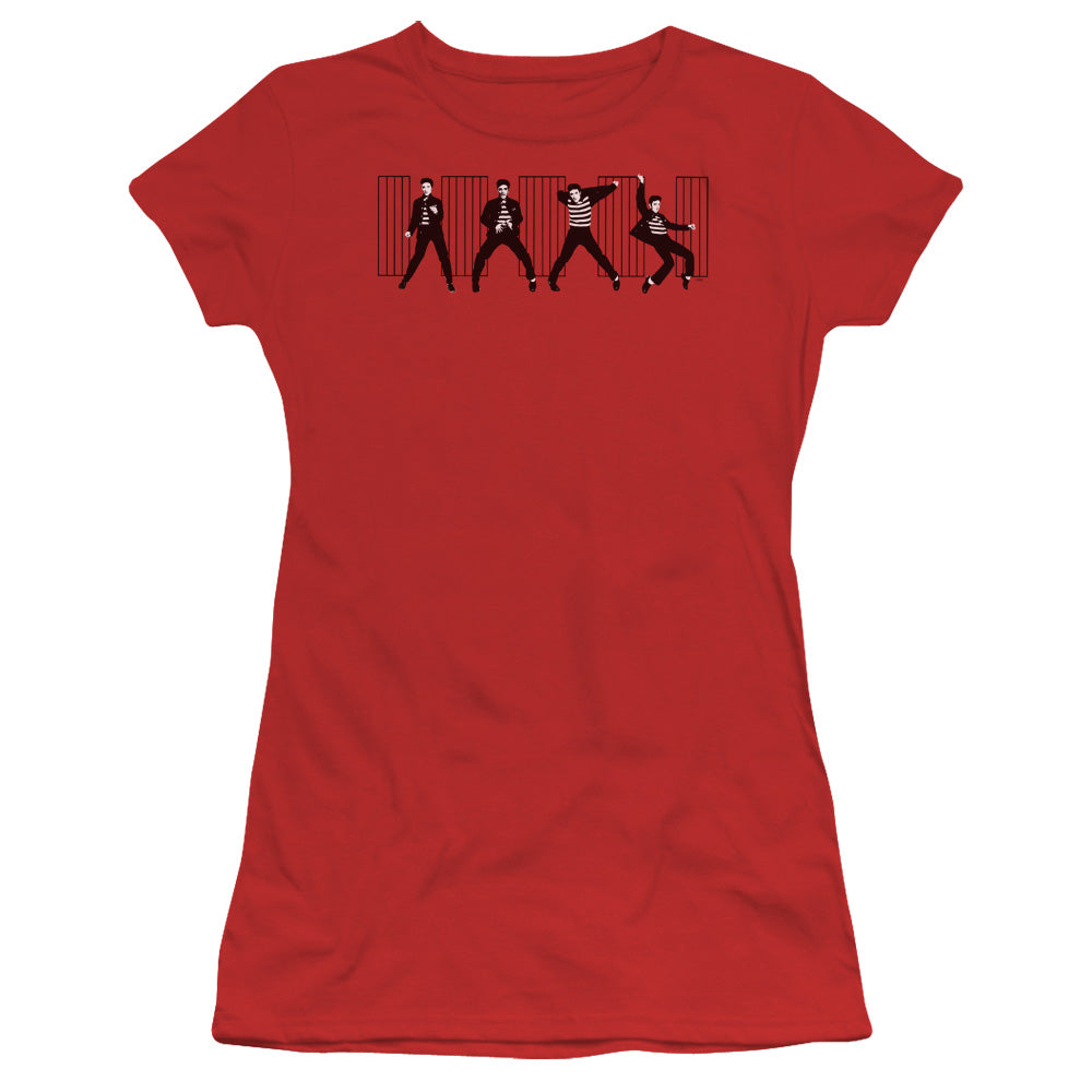 Elvis Presley Jailhouse Rock Licensed Women's T-Shirt Juniors SM