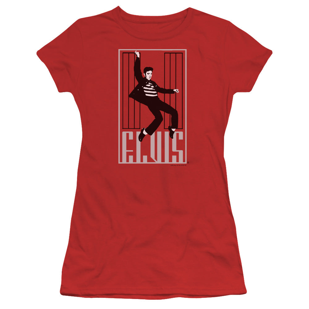 Elvis Presley One Jailhouse Licensed Women's T-Shirt Juniors SM