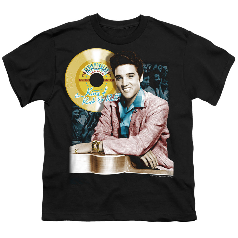 Elvis Presley Gold Record Licensed Kid's T-Shirt (Ages 4-7) SM-XL