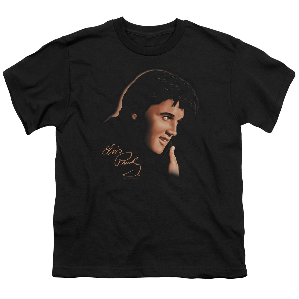 Elvis Presley Warm Portrait Licensed Kid's T-Shirt (Ages 4-7) SM-XL