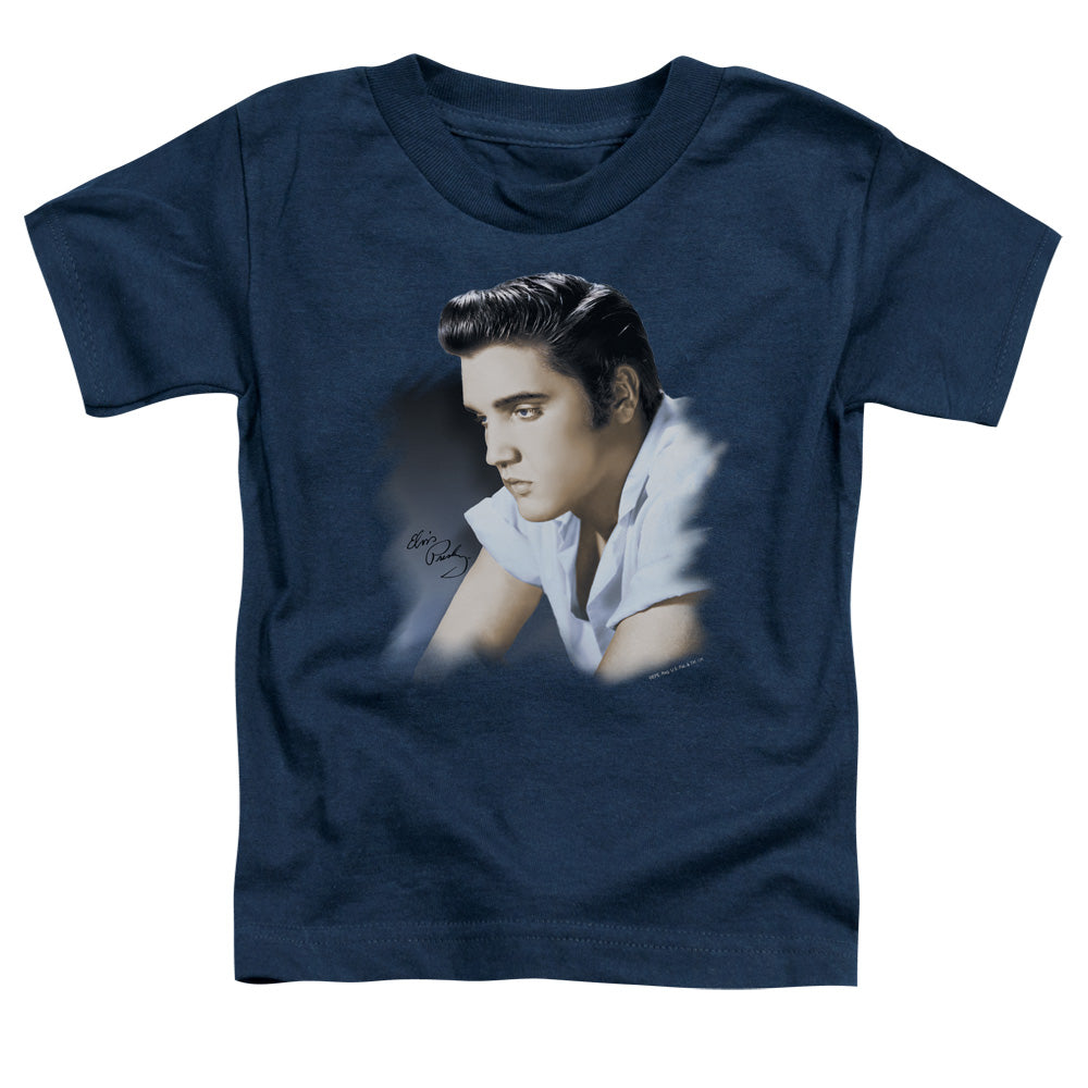 Elvis Presley Blue Profile Licensed Toddler T-Shirt LG