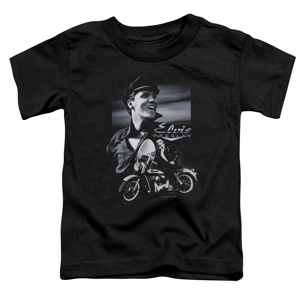 Elvis Presley Motorcycle Licensed Toddler T-Shirt LG
