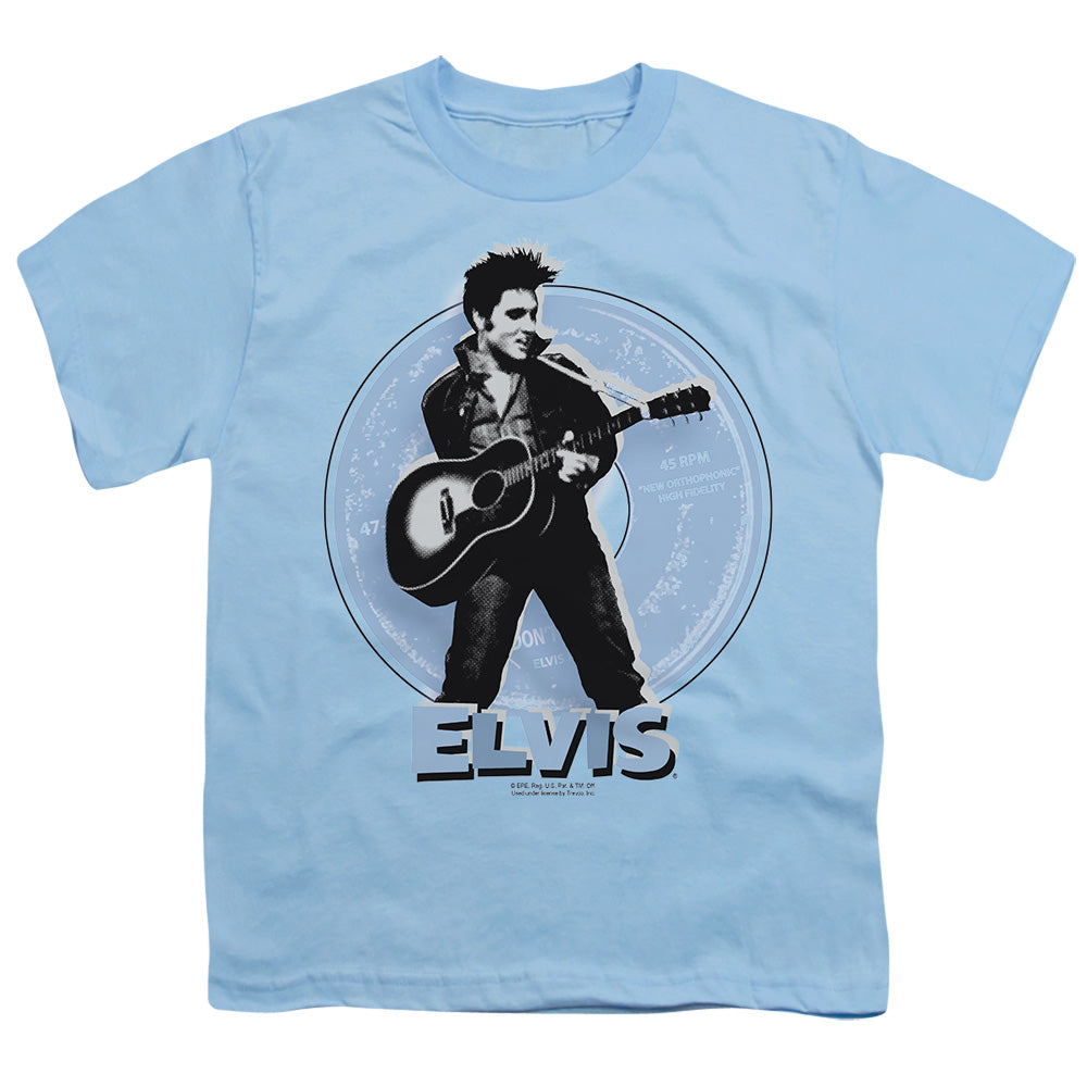 Elvis Presley 45 Rpm Licensed Kid's T-Shirt (Ages 4-7) SM-XL
