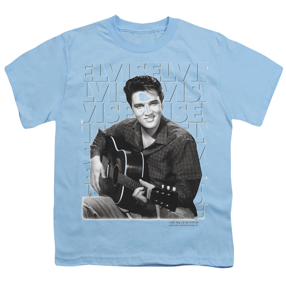 Elvis Presley Repeat Licensed Kid's T-Shirt (Ages 4-7) SM-XL
