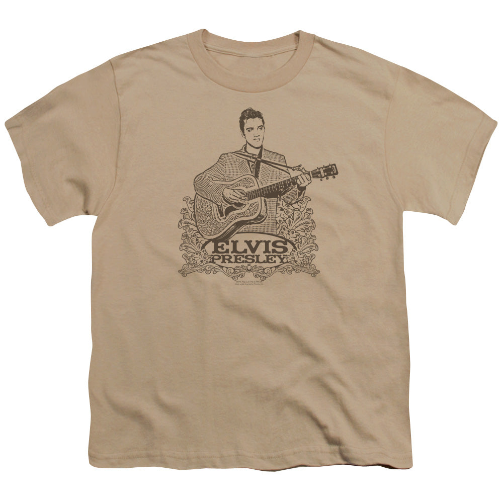 Elvis Presley Laurels Licensed Kid's T-Shirt (Ages 4-7) XL
