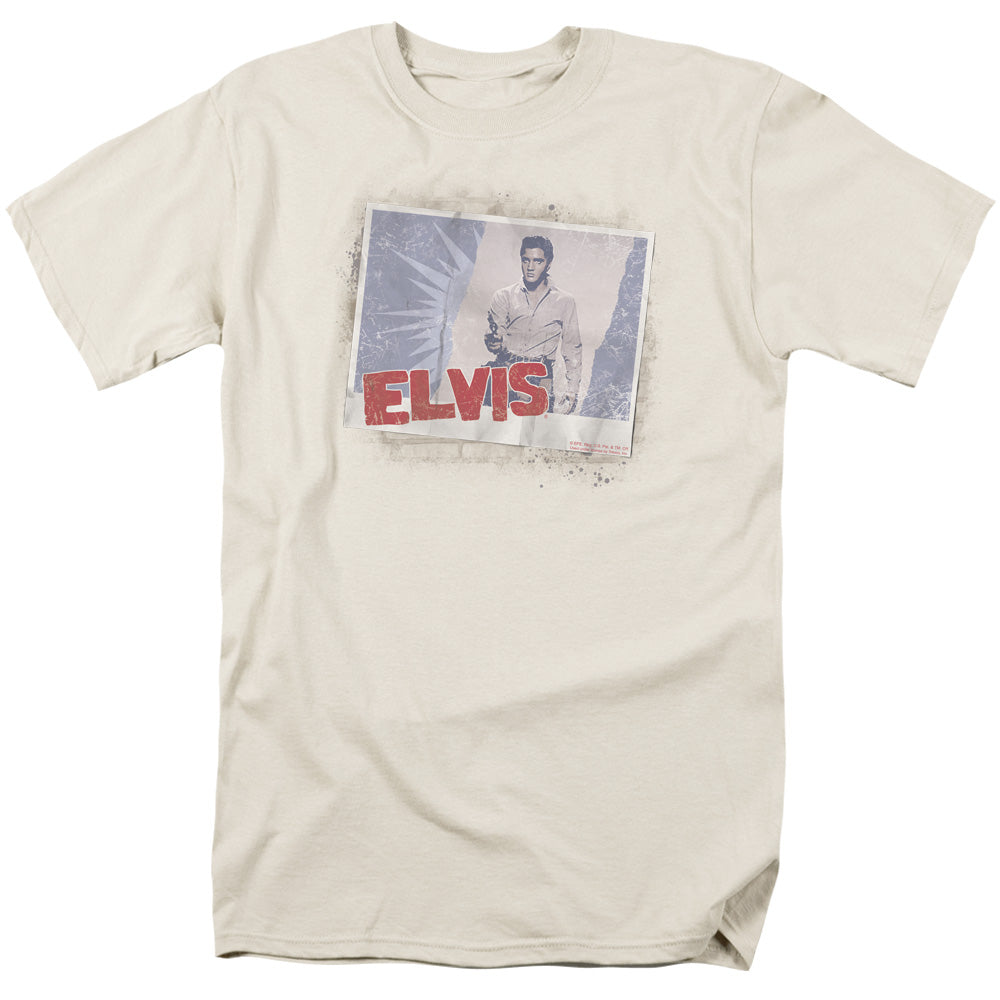 Elvis Presley Tough Guy Poster Licensed Adult Unisex T-Shirt Regular Fit Tee