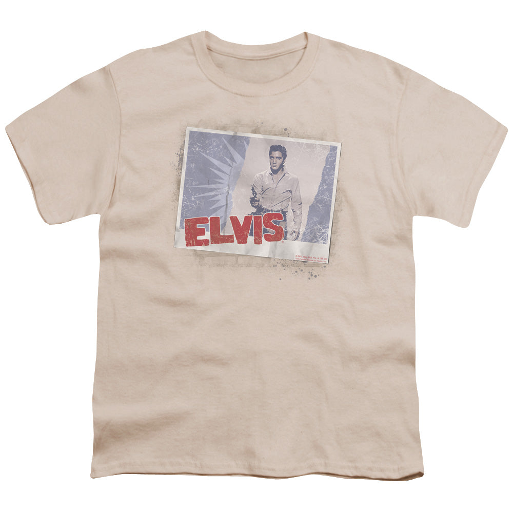 Elvis Presley Tough Guy Poster Licensed Kid's T-Shirt (Ages 4-7) XL