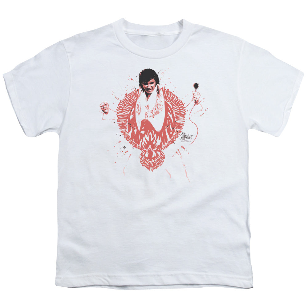 Elvis Presley Red Pheonix Licensed Kid's T-Shirt (Ages 4-7) SM-XL