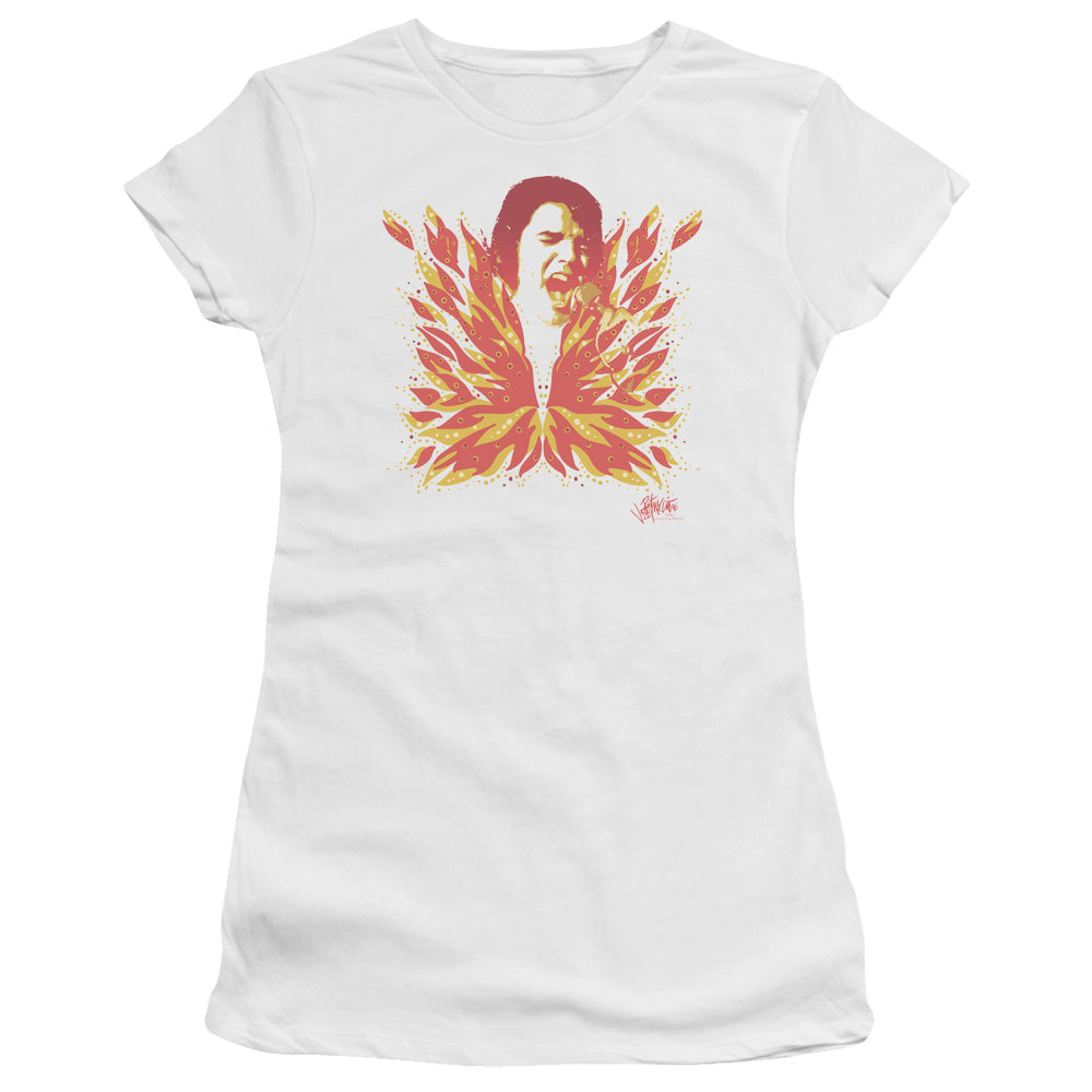 Elvis Presley His Latest Flame Licensed Women's T-Shirt Juniors LG