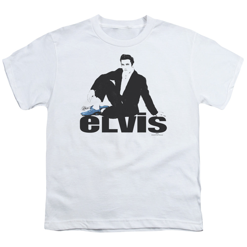 Elvis Presley Blue Suede Licensed Kid's T-Shirt (Ages 4-7) SM-XL
