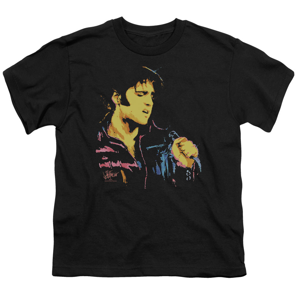 Elvis Presley Neon Elvis Licensed Kid's T-Shirt (Ages 4-7) SM-XL