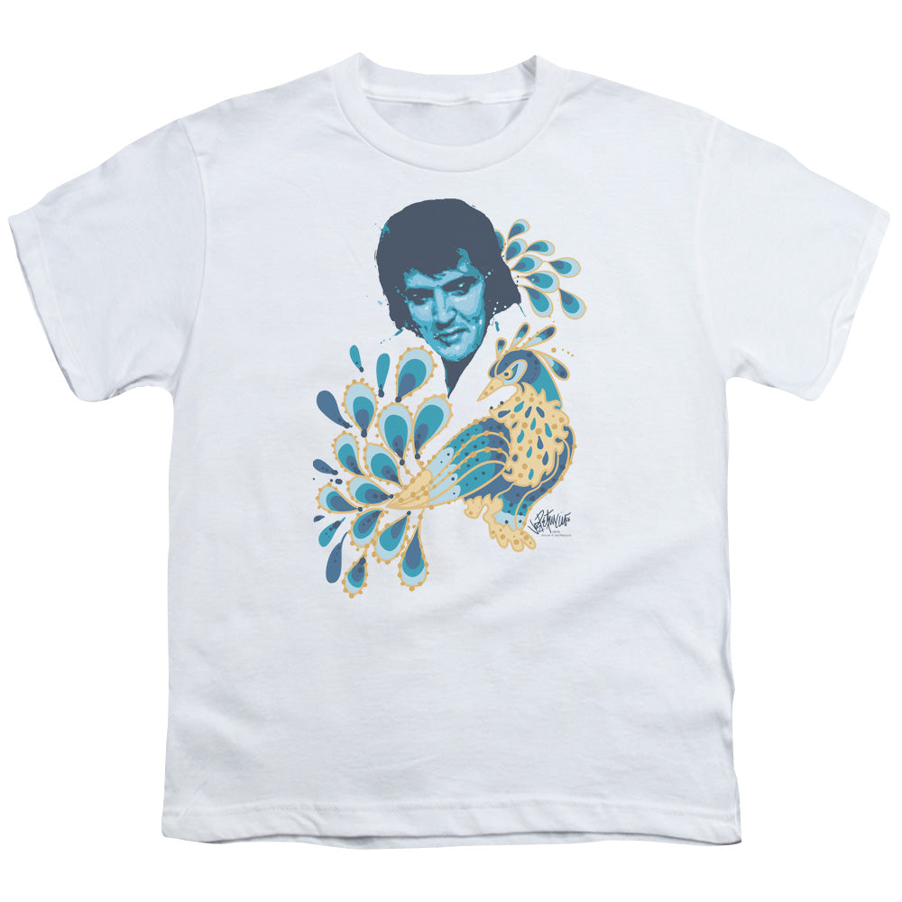 Elvis Presley Peacock Licensed Kid's T-Shirt (Ages 4-7) SM-XL