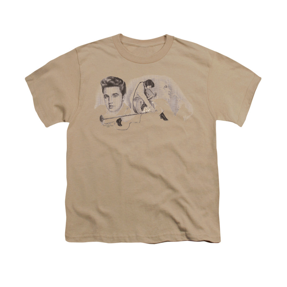 Elvis Presley American Trilogy Licensed Kid's T-Shirt (Ages 4-7) XL