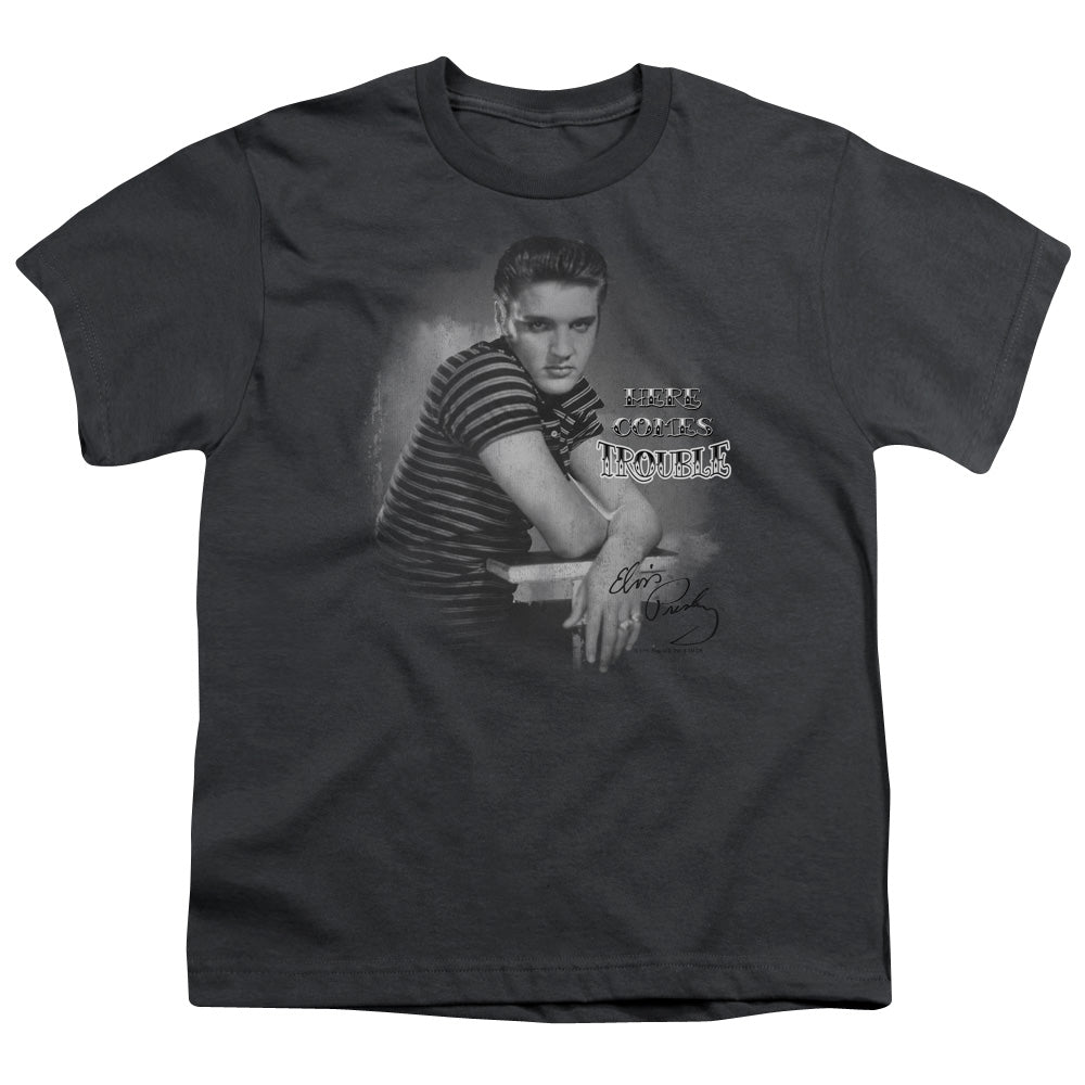 Elvis Presley Trouble Licensed Kid's T-Shirt (Ages 4-7) SM-XL