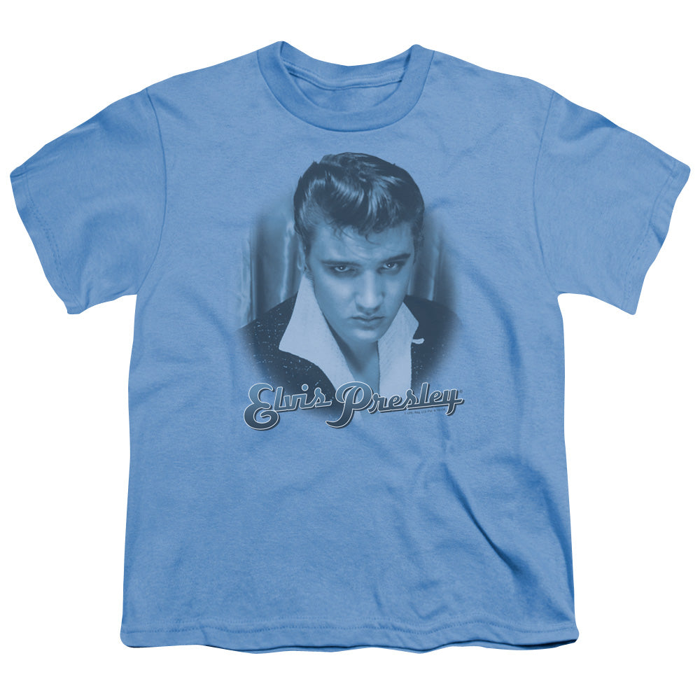 Elvis Presley Blue Suede Fade Licensed Kid's T-Shirt (Ages 4-7) SM-XL