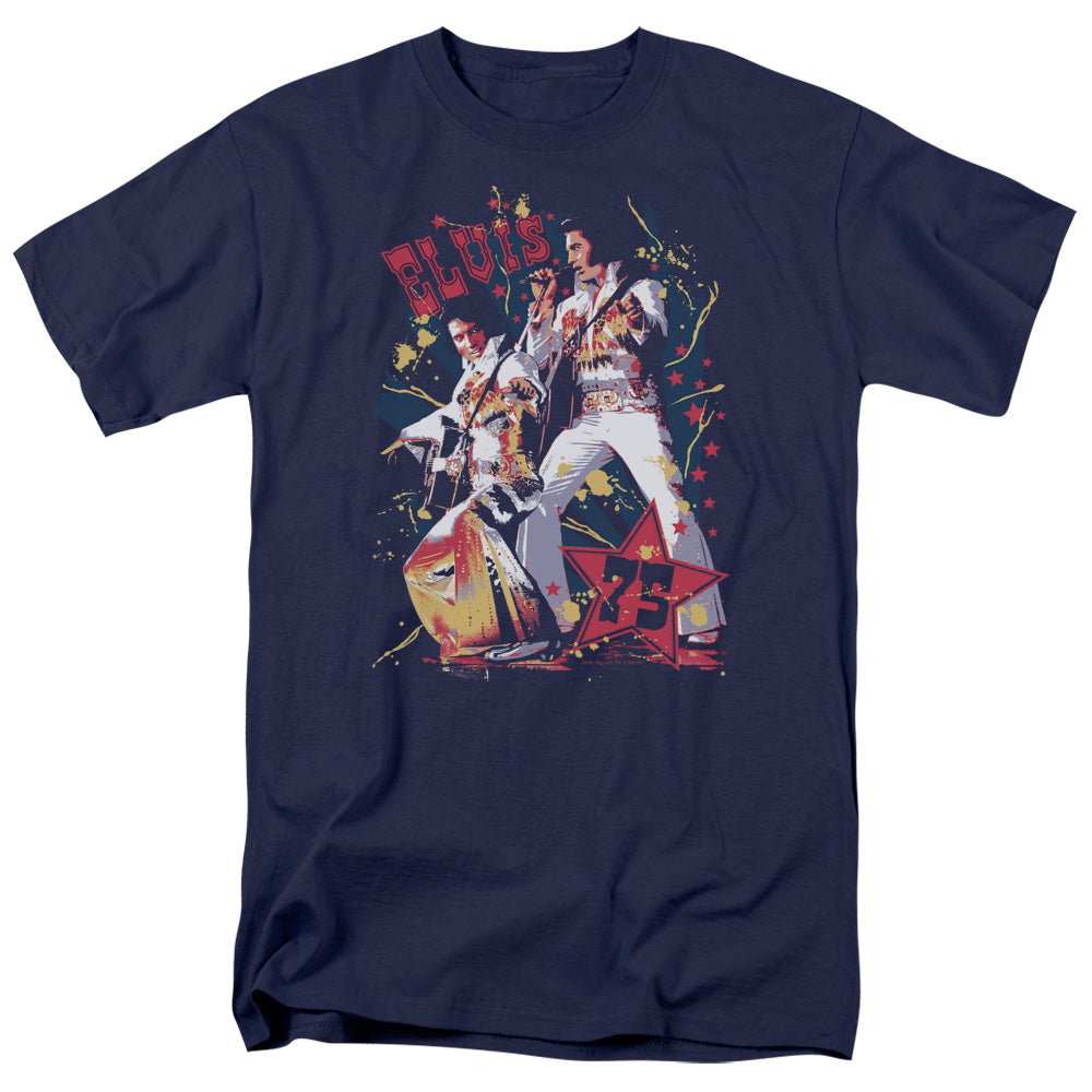 Elvis Presley Eagle Elvis Licensed Adult Unisex T-Shirt Regular Fit Tee SM-3X