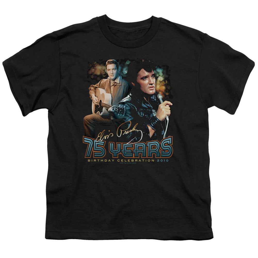 Elvis Presley 75 Years Licensed Kid's T-Shirt (Ages 4-7) XS-XL