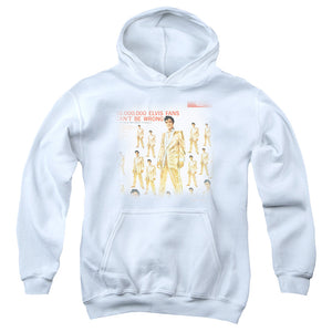 AN OFFCIALLY LICENSED ELVIS PRESLEY 50 MILLION FANS YOUTH HOODIE WHITE