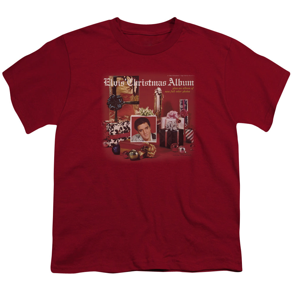 Elvis Presley Christmas Album Licensed Kid's T-Shirt (Ages 4-7) SM
